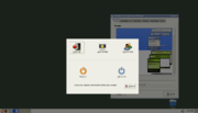 Figure 3: The GNOME logout screen, shown with gnome-session-save