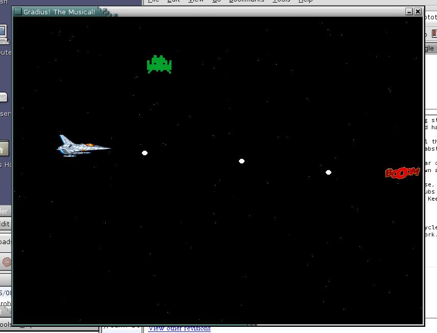 gradius-wannabe screenshot