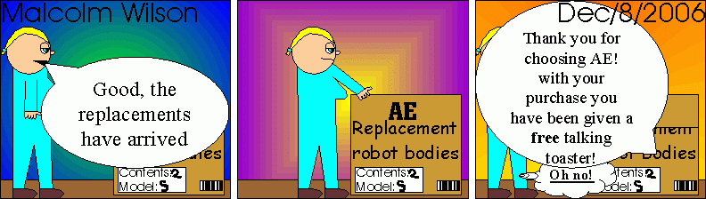 Comic strip for December 8, 2006