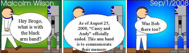 Comic strip for September 1, 2008
